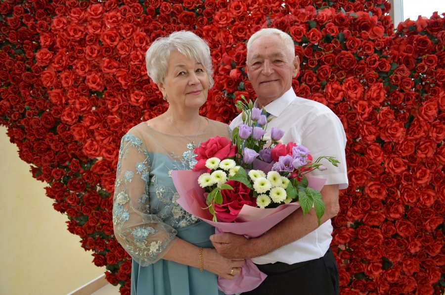 Золотой юбилей супругов Захаровых