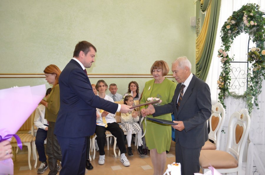 Золотой юбилей супругов Самойленко Золотой юбилей супругов Самойленко