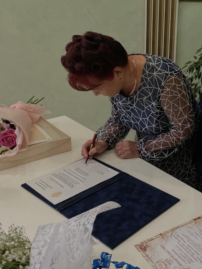 Изумрудный юбилей супругов  Закетдиновых Канзила Карамутдиновича и Райсы Шагаряровны