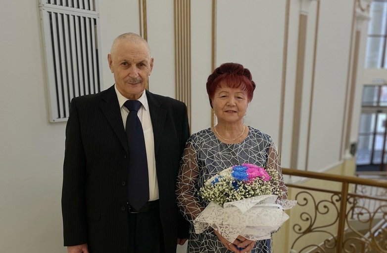 Изумрудный юбилей супругов  Закетдиновых Канзила Карамутдиновича и Райсы Шагаряровны