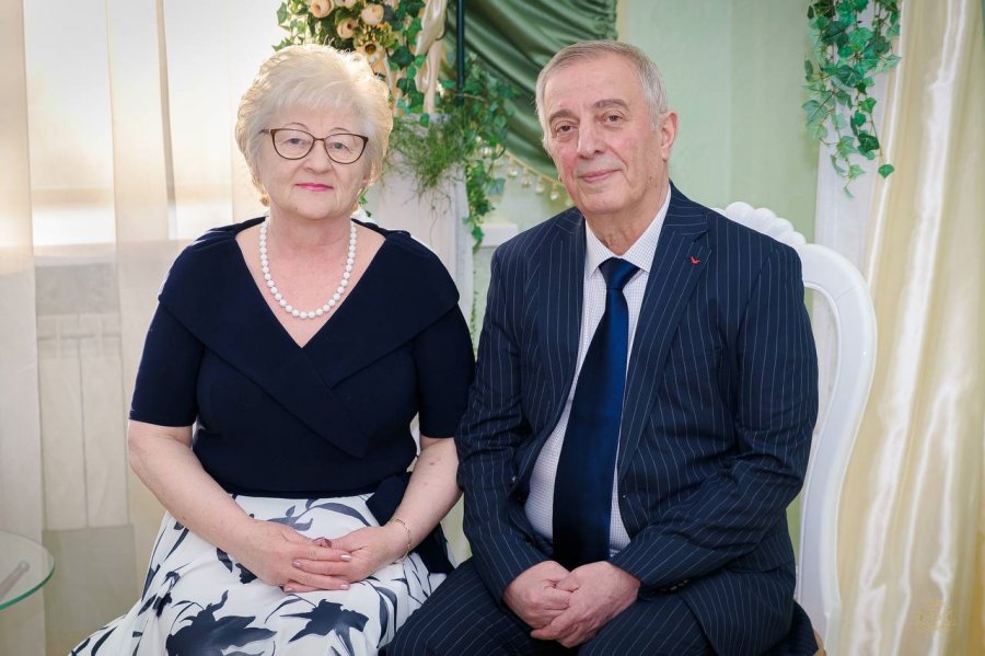 Золотой юбилей свадьбы  Вовченко Николая Петровича и Любовь Григорьевны