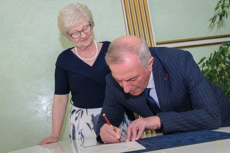 Золотой юбилей свадьбы  Вовченко Николая Петровича и Любовь Григорьевны