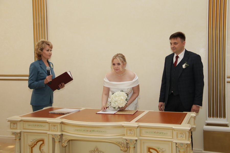 Массовая регистрация брака