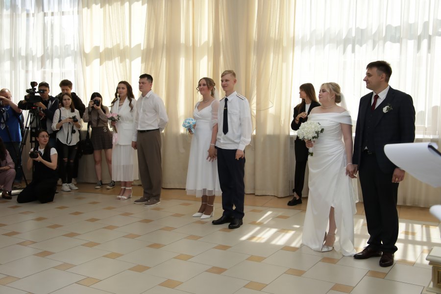 Массовая регистрация брака