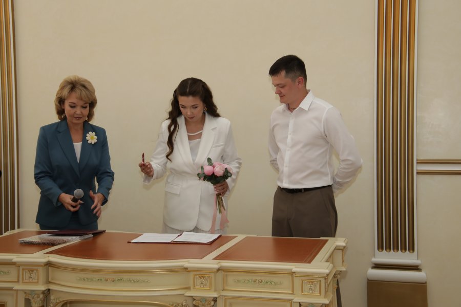 Массовая регистрация брака