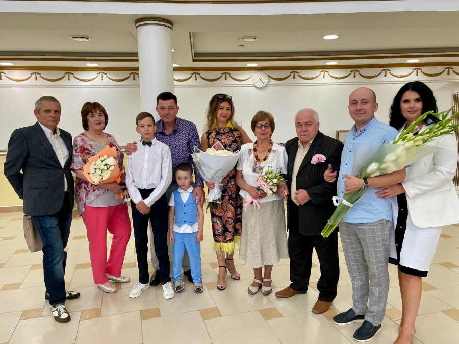Золотой юбилей семьи Ворониных