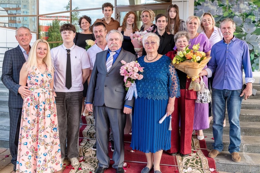 Золотой юбилей супругов Гариных
