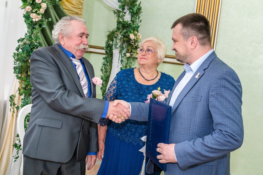 Золотой юбилей супругов Гариных