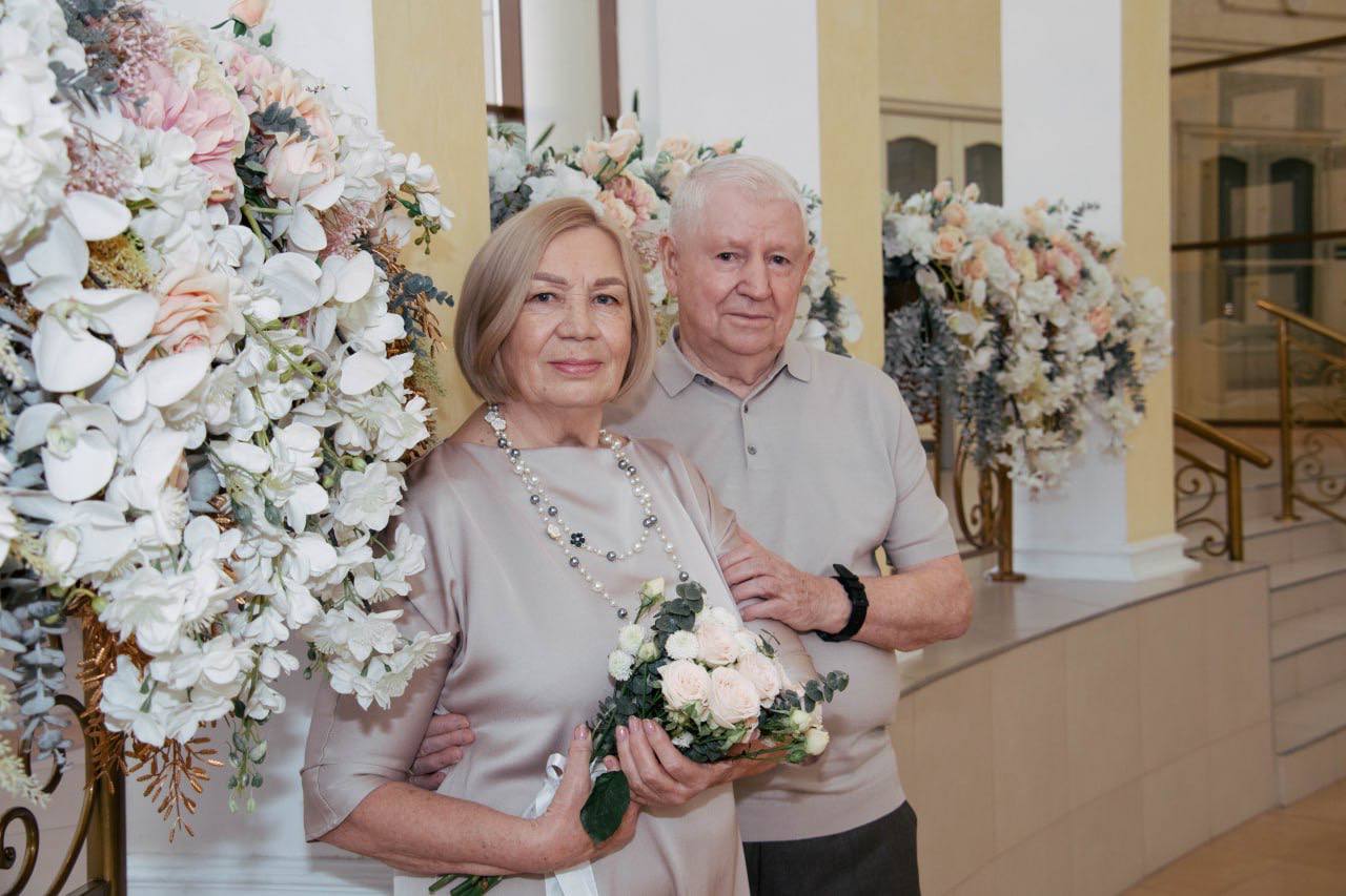 Золотой юбилей супругов Струниных