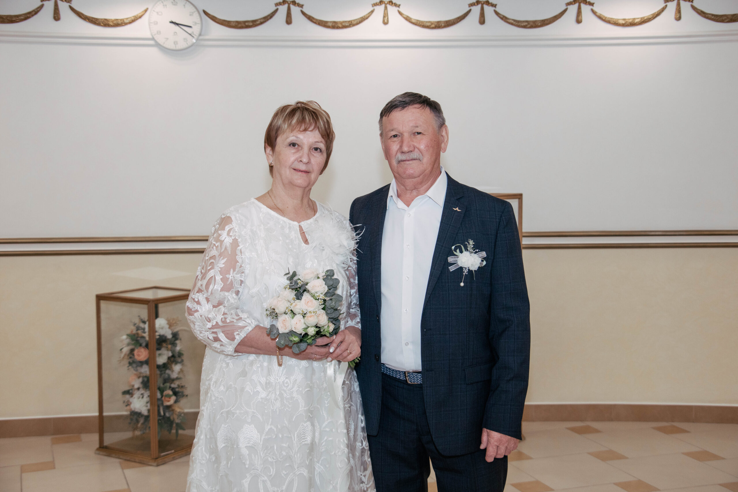 Золотой юбилей свадьбы супругов Поповых